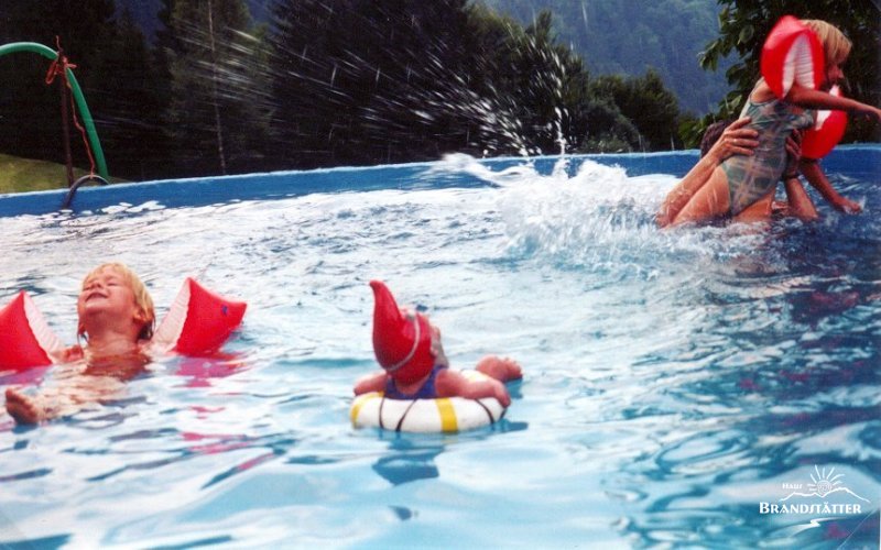 Haus Brandstätter - Das Schwimmbad ist nicht nur für die Kinder ein Highlight