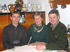 Martin, Elisabeth und Hans Brandstätter